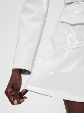 Кожаная юбка