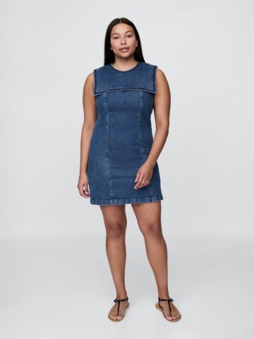 Джинсовое платье