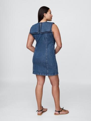 Джинсовое платье