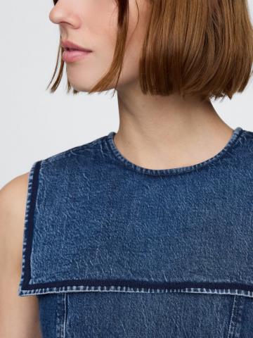 Джинсовое платье