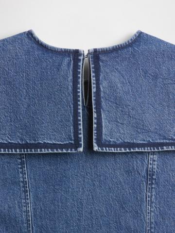 Джинсовое платье