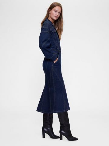 Джинсовое платье