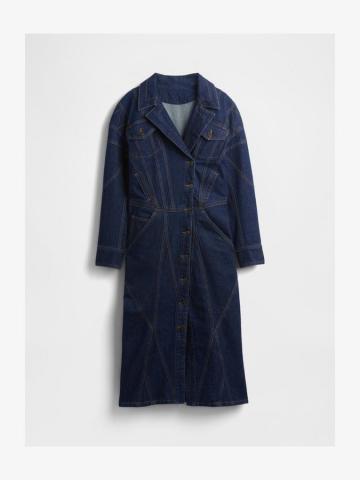 Джинсовое платье