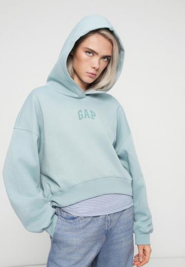 Пуловер с капюшоном