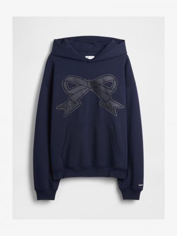 Пуловер с капюшоном