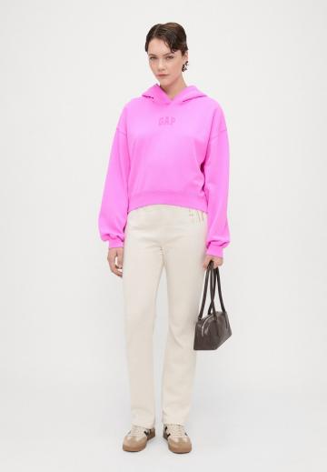 Пуловер с капюшоном