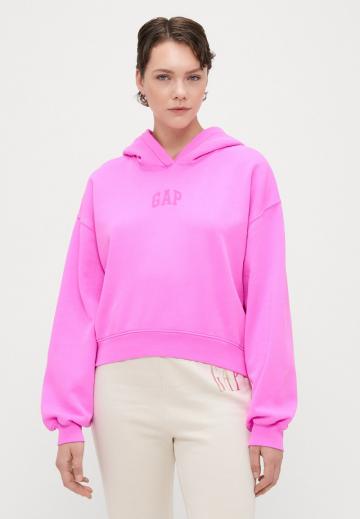 Пуловер с капюшоном