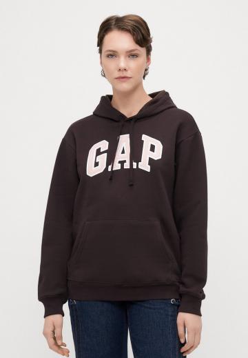 Пуловер с капюшоном