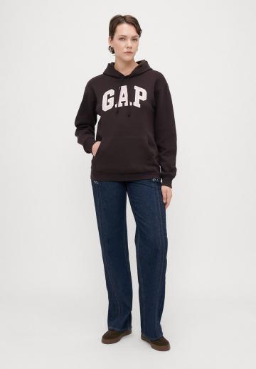 Пуловер с капюшоном