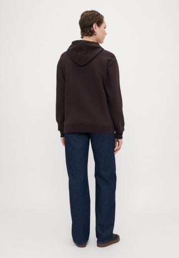 Пуловер с капюшоном