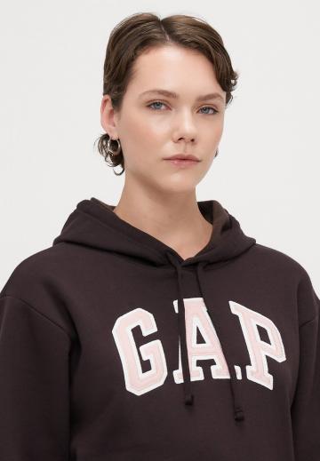 Пуловер с капюшоном