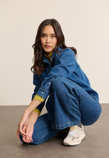 Джинсовая блузка