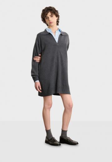 Вязаное платье