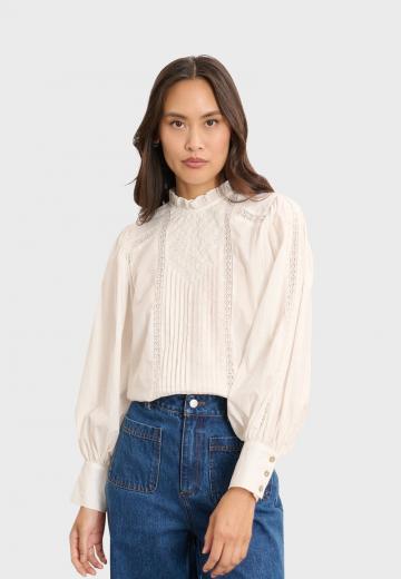 Кружевная блузка
