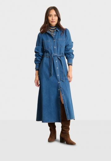 Джинсовое платье