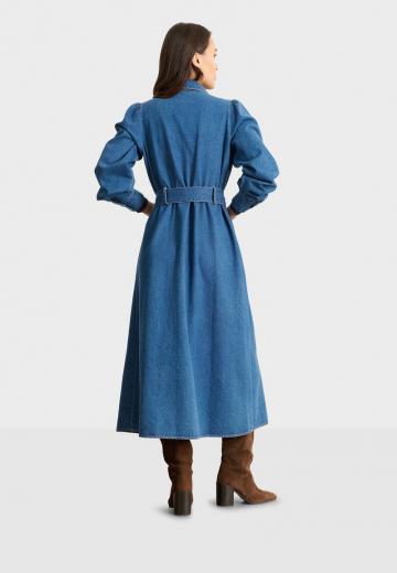 Джинсовое платье