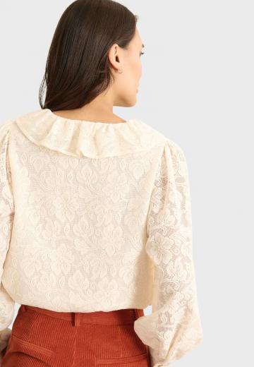 Кружевная блузка