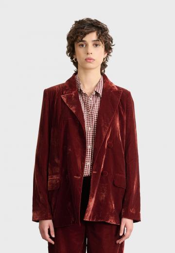 Длинный блейзер