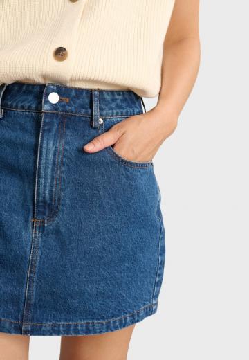 Джинсовая юбка