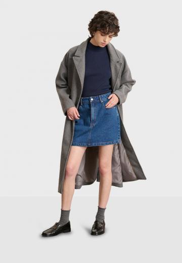 Шерстяное пальто