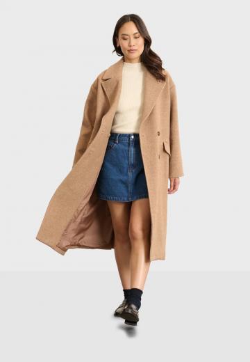 Шерстяное пальто