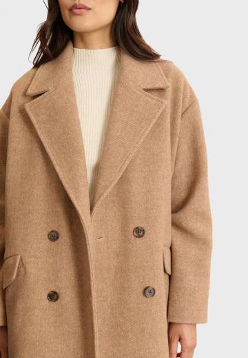 Шерстяное пальто