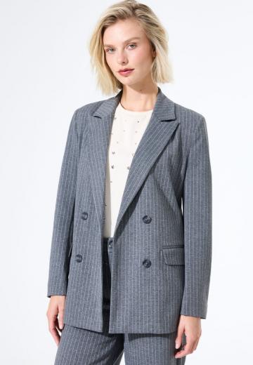 Длинный блейзер