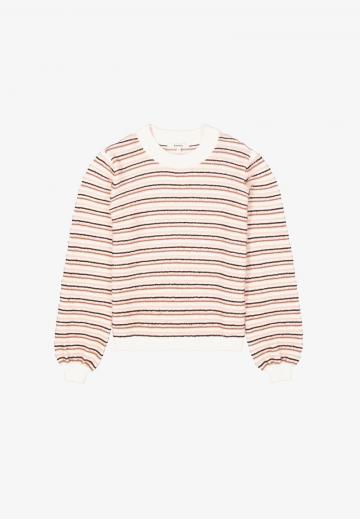 Пуловер в полоску