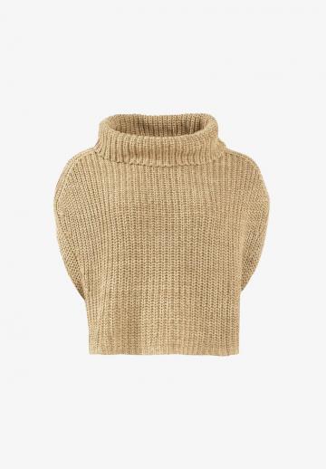 Пуловер без рукавов