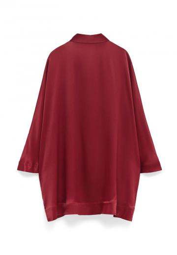 Атласная блузка