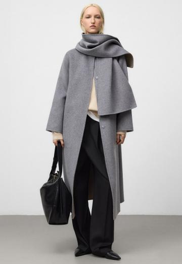 Кожаное пальто