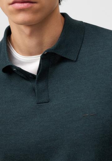 Поло с длинным рукавом