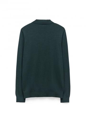 Поло с длинным рукавом