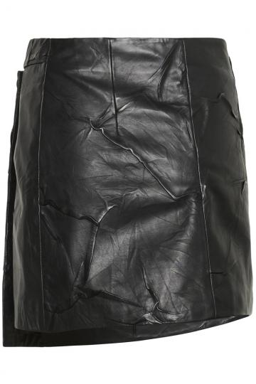 Кожаная юбка