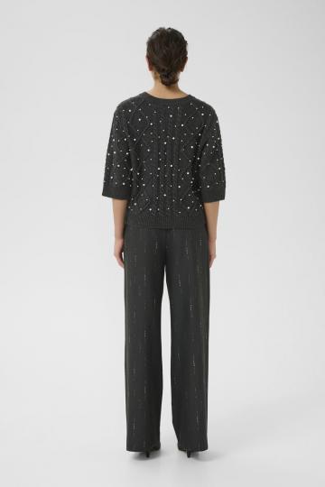 Пуловер с рукавом три четверти