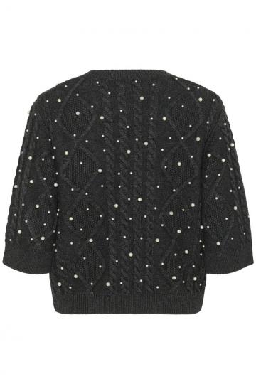 Пуловер с рукавом три четверти