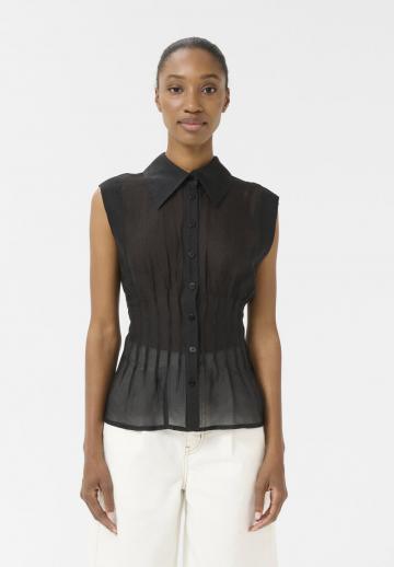Блузка без рукавов