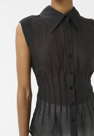 Блузка без рукавов
