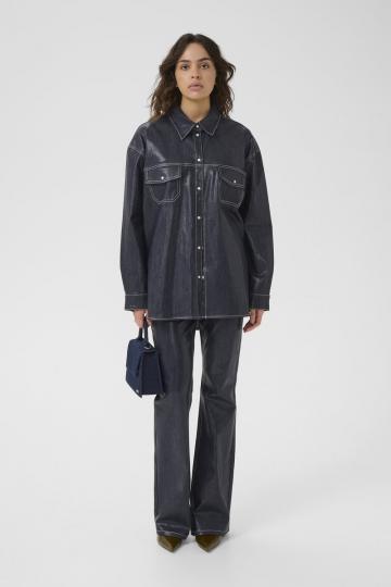 Джинсовая блузка