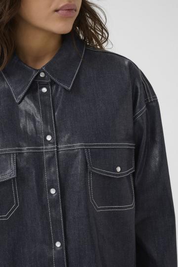 Джинсовая блузка