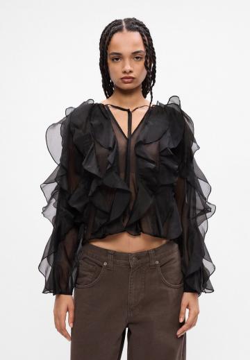 Шифоновая блузка