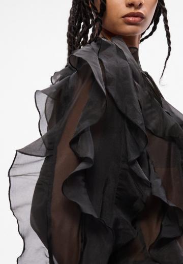 Шифоновая блузка