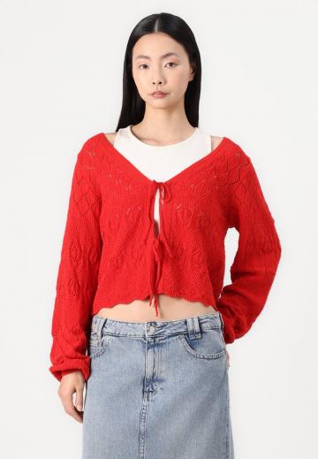 Вязаная кофта