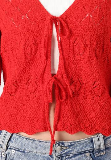 Вязаная кофта