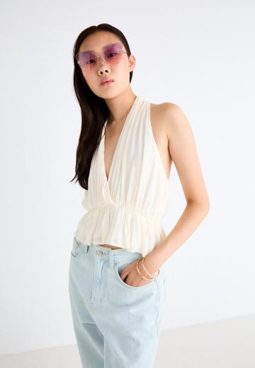 Блузка без рукавов