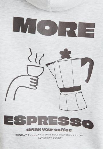 Пуловер с капюшоном