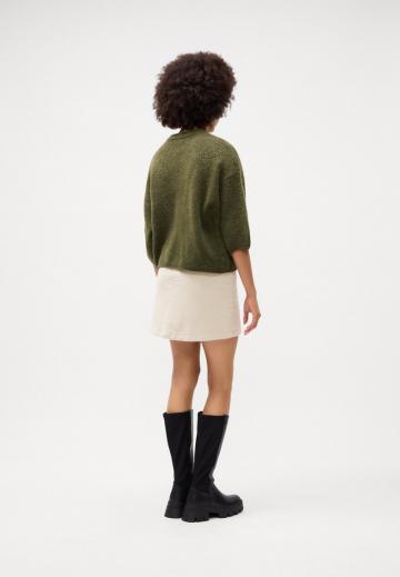 Пуловер с коротким рукавом