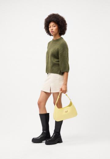 Пуловер с коротким рукавом