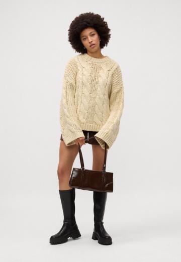 Длинный пуловер