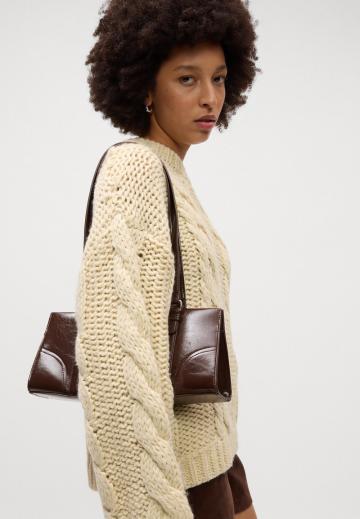 Длинный пуловер